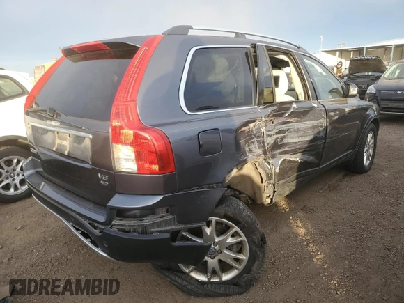 2007 Volvo XC90 V8 with VIN YV4CZ852071339127, listed as a Copart auction lot 85362754 with 0 mi miles and Salvage Title. Bid and sale history available at carsss.com. Image 3.