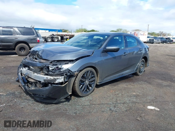 2021 Honda Civic Sport with VIN SHHFK7H40MU222581, listed as a IAAI auction lot 41451121 with 28,372 mi miles and . Bid and sale history available at DreamBid. Image 17.