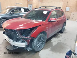 2021 Acura RDX w/A-Spec Package with VIN 5J8TC2H61ML036648, listed as a IAAI auction lot 41509780 with 30,847 mi miles. Bid and sale history available at carsss.com. Image 18.