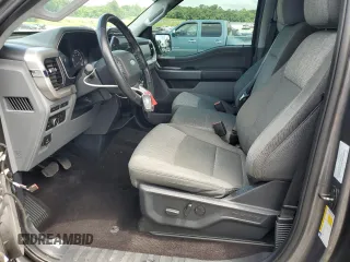 2021 Ford F-150 XL with VIN 1FTFW1EDXMFC91152, listed as a Copart auction lot 58350455 with 59,992 mi miles and Salvage title. Bid and sale history available at DreamBid. Image 7.