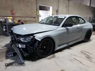 2023 BMW M2 with VIN 3MF13DM0XP8D71547, listed as a Copart auction lot 51157244 with 33,365 mi miles. Bid and sale history available at carsss.com. Image 1.