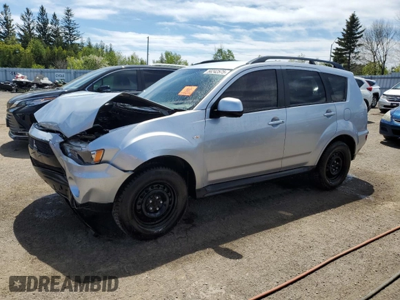 2013 Mitsubishi Outlander z VIN JA4AT2AW4DU601060, wystawiony jako Copart lot #56242575 z przebiegiem 96 268 mil mil oraz Szkoda całkowita • Salvage title. Historia ofert i sprzedaży dostępna na DreamBid. Obrazek 1.