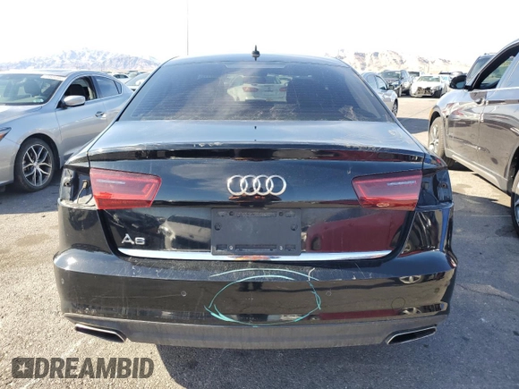 2017 Audi A6 Premium Plus with VIN WAUD8AFC5HN039650, listed as a Copart auction lot 49088115 with 80,019 mi miles and Salvage title. Bid and sale history available at DreamBid. Image 6.