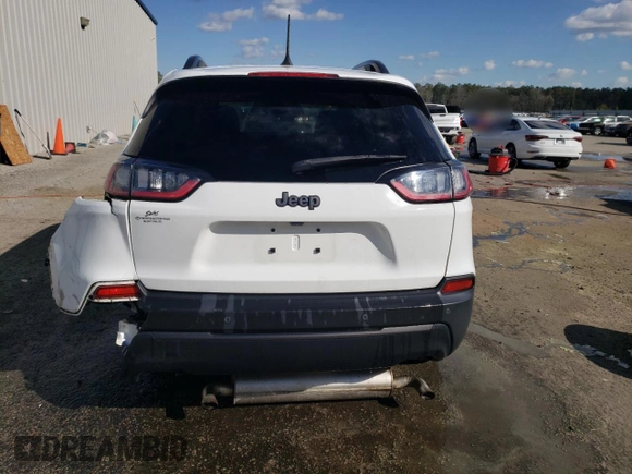 2021 Jeep Cherokee Latitude Lux with VIN 1C4PJLMX3MD125612, listed as a Copart auction lot 49050555 with 136,183 mi miles and Salvage title. Bid and sale history available at DreamBid. Image 6.
