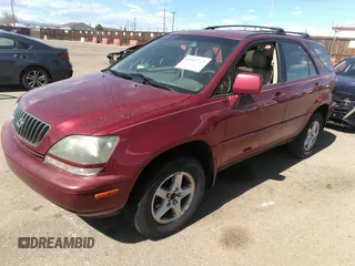 2000 Lexus RX with VIN JT6HF10U6Y0146917, listed as a IAAI auction lot 41892713 with 170,756 mi miles. Bid and sale history available at carsss.com. Image 2.