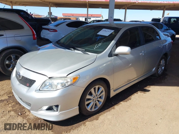 2010 Toyota Corolla with VIN 2T1BU4EE0AC432197, listed as a IAAI auction lot 41862572 with 192,692 mi miles. Bid and sale history available at carsss.com. Image 2.
