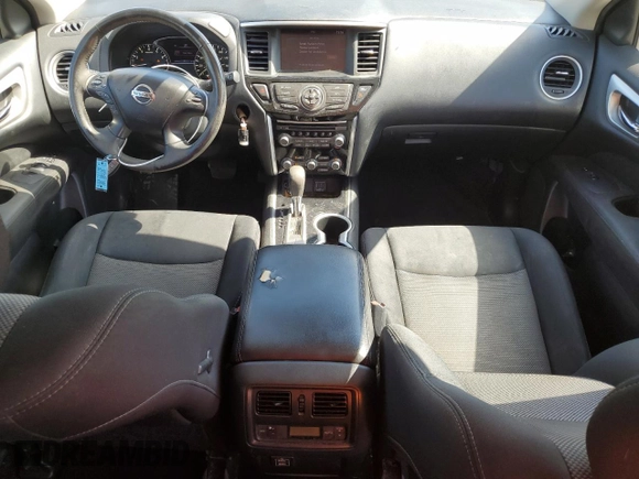 2018 Nissan Pathfinder SV with VIN 5N1DR2MN3JC634407, listed as a Copart auction lot 53274025 with 133,214 mi miles and Salvage Title. Bid and sale history available at carsss.com. Image 8.