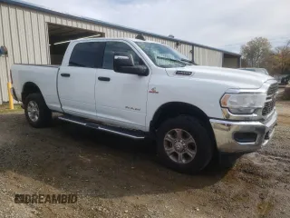 2023 Ram 2500 Big Horn with VIN 3C6UR5DL4PG611039, listed as a Copart auction lot 81424884 with 0 mi miles and Salvage Title. Bid and sale history available at carsss.com. Image 4.