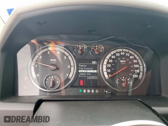 2012 Ram 1500 Express with VIN 3C6JD6AT3CG273090, listed as a Copart auction lot 50933795 with 118,470 mi miles and Clean title. Bid and sale history available at DreamBid. Image 9.