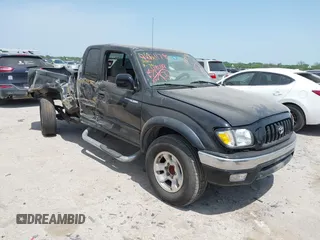2002 Toyota Tacoma PreRunner z VIN 5TESN92N82Z124849, wystawiony jako IAAI lot #42011790 z przebiegiem 242 188 mil mil oraz . Historia ofert i sprzedaży dostępna na DreamBid. Obrazek 1.