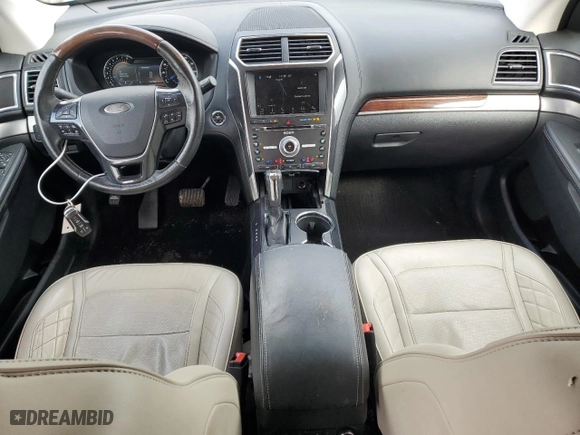 2017 Ford Explorer Platinum with VIN 1FM5K8HT5HGA00782, listed as a Copart auction lot 46966625 with 154,738 mi miles and Clean Title. Bid and sale history available at carsss.com. Image 8.
