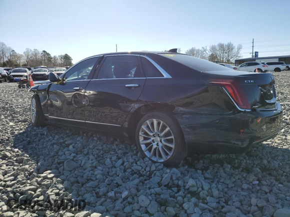 2017 Cadillac CT6 AWD with VIN 1G6KB5RS1HU202275, listed as a Copart auction lot 50122575 with 53,314 mi miles and Salvage title. Bid and sale history available at DreamBid. Image 2.