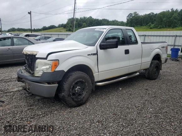 2013 Ford F-150 XL with VIN 1FTEX1EM0DFB88427, listed as a Copart auction lot 61206235 with 196,311 mi miles and Salvage title. Bid and sale history available at DreamBid. Image 1.