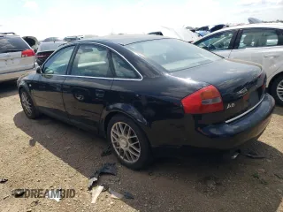 2002 Audi A6 with VIN WAULD64B32N096886, listed as a Copart auction lot 67728714 with 0 mi miles and Salvage Title. Bid and sale history available at carsss.com. Image 2.