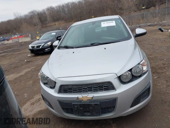 2016 Chevrolet Sonic LT with VIN 1G1JC6SH4G4151436, listed as a IAAI auction lot 41709048 with 121,121 mi miles. Bid and sale history available at carsss.com. Image 12.