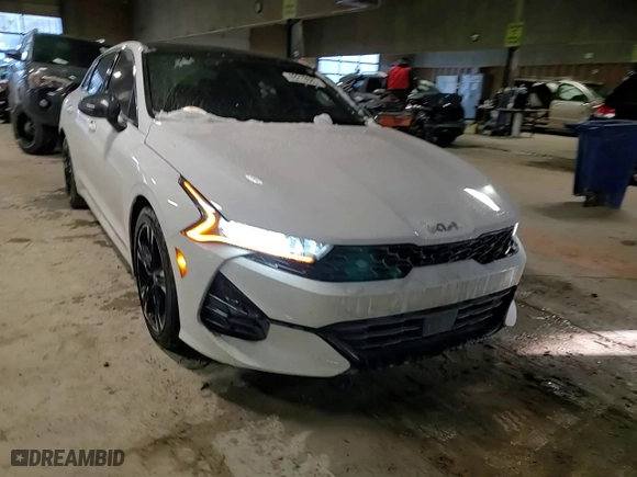 2022 Kia K5 GT-Line with VIN 5XXG64J27NG116984, listed as a Copart auction lot 46219685 with NaN miles and Salvage Title. Bid and sale history available at carsss.com. Image 11.