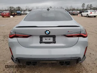 2022 BMW M4 with VIN WBS53AZ02NCK07087, listed as a Copart auction lot 47795225 with 20,563 mi miles and Salvage Title. Bid and sale history available at carsss.com. Image 6.