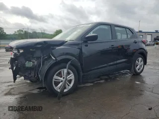 2021 Nissan Kicks S z VIN 3N1CP5BV1ML516989, wystawiony jako Copart lot #54673755 z przebiegiem 88 617 mil mil oraz Szkoda całkowita • Salvage title. Historia ofert i sprzedaży dostępna na DreamBid. Obrazek 1.