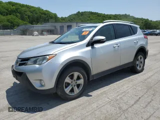 2013 Toyota RAV4 XLE with VIN JTMRFREV4DD005604, listed as a Copart auction lot 58831465 with 207,106 mi miles and Salvage title. Bid and sale history available at DreamBid. Image 1.