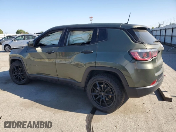 2019 Jeep Compass Sport with VIN 3C4NJCAB5KT731193, listed as a Copart auction lot 57356565 with Not provided miles and Salvage title. Bid and sale history available at DreamBid. Image 2.