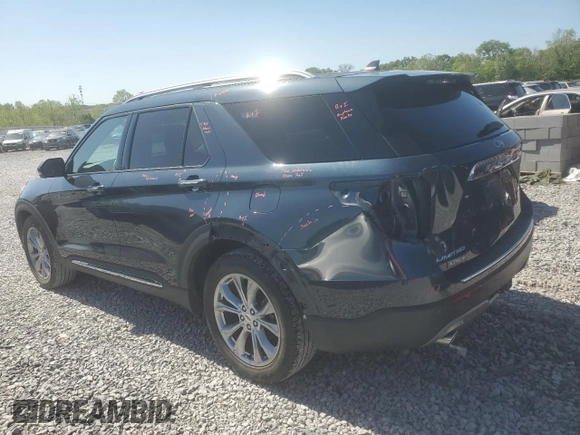 2022 Ford Explorer Limited with VIN 1FMSK7FH5NGA64411, listed as a Copart auction lot 53091785 with 49,971 mi miles and Salvage Title. Bid and sale history available at carsss.com. Image 2.