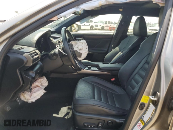 2015 Lexus IS 250 with VIN JTHBF1D20F5074084, listed as a Copart auction lot 60724265 with 66,957 mi miles and Salvage title. Bid and sale history available at DreamBid. Image 7.