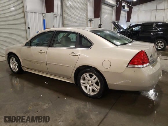 2011 Chevrolet Impala LT Fleet with VIN 2G1WG5EK1B1303415, listed as a Copart auction lot 58963575 with 175,301 mi miles and Salvage title. Bid and sale history available at DreamBid. Image 2.