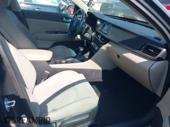 2016 Kia Optima LX with VIN 5XXGT4L33GG111427, listed as a IAAI auction lot 42801281 with 163,013 mi miles and . Bid and sale history available at DreamBid. Image 5.