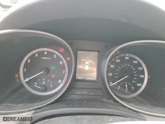2018 Hyundai Santa Fe Sport 2.4L with VIN 5XYZTDLB0JG556470, listed as a Copart auction lot 50813495 with 83,425 mi miles and Salvage Title. Bid and sale history available at carsss.com. Image 9.