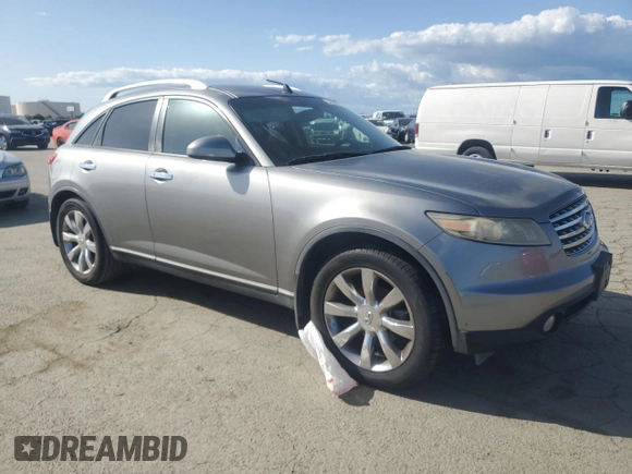 2004 Infiniti FX with VIN JNRAS08W24X220809, listed as a Copart auction lot 51657095 with 195,506 mi miles and Clean title. Bid and sale history available at DreamBid. Image 4.