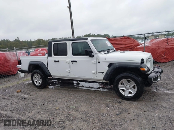2023 Jeep Gladiator Sport S z VIN 1C6HJTAG5PL533877, wystawiony jako IAAI lot #41615284 z przebiegiem 41 191 mil mil oraz . Historia ofert i sprzedaży dostępna na DreamBid. Obrazek 13.