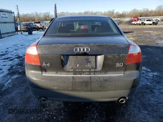 2003 Audi A4 3.0L with VIN WAULT68EX3A338850, listed as a Copart auction lot 42708585 with 54,420 mi miles and Salvage Title. Bid and sale history available at carsss.com. Image 6.