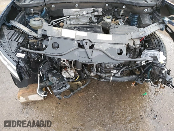 2021 Volkswagen Atlas SE with VIN 1V2JC2CA7MC225742, listed as a Copart auction lot 87110994 with Not provided miles and Salvage title. Bid and sale history available at DreamBid. Image 12.