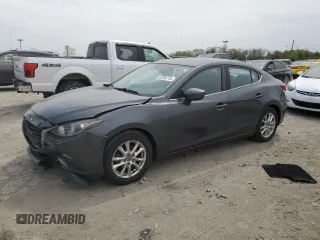2016 Mazda 3 i Sport with VIN JM1BM1U78G1281463, listed as a Copart auction lot 52704715 with 114,682 mi miles and Salvage Title. Bid and sale history available at DreamBid. Image 1.