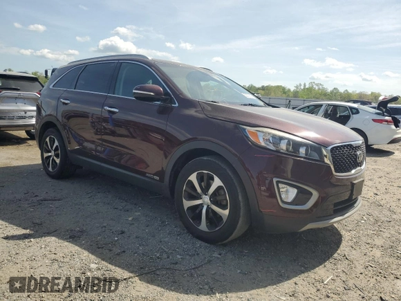 2018 Kia Sorento EX with VIN 5XYPHDA51JG347745, listed as a Copart auction lot 53273635 with 67,877 mi miles and Salvage title. Bid and sale history available at DreamBid. Image 4.