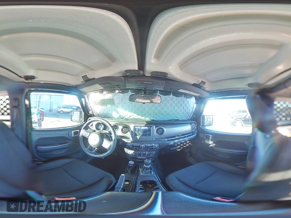 2021 Jeep Wrangler Sport S with VIN 1C4HJXAG6MW557583, listed as a Copart auction lot 88603685 with 28,325 mi miles and Salvage Title. Bid and sale history available at DreamBid. Image 15.