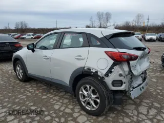 2018 Mazda CX-3 Sport z VIN JM1DKFB74J0318410, wystawiony jako Copart lot #83656364 z przebiegiem 87 853 mil mil oraz Szkoda całkowita • Salvage title. Historia ofert i sprzedaży dostępna na DreamBid. Obrazek 2.