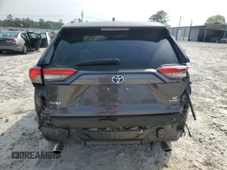 2022 Toyota RAV4 Hybrid SE with VIN JTM16RFVXNJ016590, listed as a Copart auction lot 56836825 with 55,091 mi miles and Salvage title. Bid and sale history available at DreamBid. Image 6.