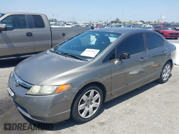 2008 Honda Civic LX with VIN 2HGFA16548H334752, listed as a IAAI auction lot 42562877 with 233,035 mi miles and . Bid and sale history available at DreamBid. Image 2.