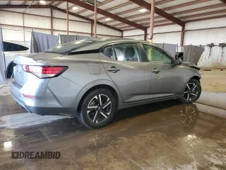 2024 Nissan Sentra SV with VIN 3N1AB8CVXRY347880, listed as a Copart auction lot 63448365 with 24,280 mi miles and Clean title. Bid and sale history available at DreamBid. Image 3.