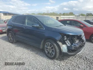 2017 Ford Edge Titanium with VIN 2FMPK4K95HBB21267, listed as a Copart auction lot 51630225 with 144,746 mi miles and Salvage Title. Bid and sale history available at carsss.com. Image 4.