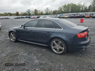 2015 Audi S4 Premium Plus with VIN WAUDGAFL9FA125132, listed as a Copart auction lot 72903834 with 0 mi miles and Salvage Title. Bid and sale history available at carsss.com. Image 2.