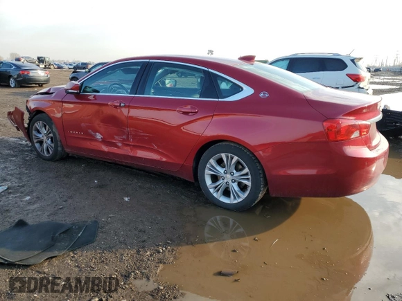 2015 Chevrolet Impala LT with VIN 2G1115SL0F9281990, listed as a Copart auction lot 46809935 with 140,114 mi miles and Salvage Title. Bid and sale history available at DreamBid. Image 2.