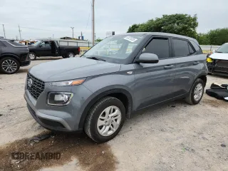 2022 Hyundai Venue SE with VIN KMHRB8A30NU141607, listed as a Copart auction lot 63023035 with 59,676 mi miles and Salvage title. Bid and sale history available at DreamBid. Image 1.