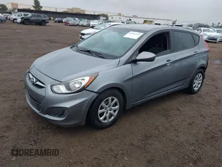 2014 Hyundai Accent GS with VIN KMHCT5AE3EU176306, listed as a IAAI auction lot 41572325 with 179,277 mi miles and . Bid and sale history available at carsss.com. Image 2.