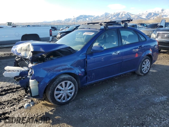 2006 Suzuki Forenza z VIN KL5JD56Z96K478173, wystawiony jako Copart lot #87059644 z przebiegiem 234 059 mil mil oraz Szkoda całkowita • Salvage title. Historia ofert i sprzedaży dostępna na DreamBid. Obrazek 1.