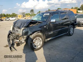 2007 Mercury Mountaineer Premier with VIN 4M2EU48897UJ02387, listed as a Copart auction lot 72008804 with 159,262 mi miles and Salvage Title. Bid and sale history available at carsss.com. Image 1.