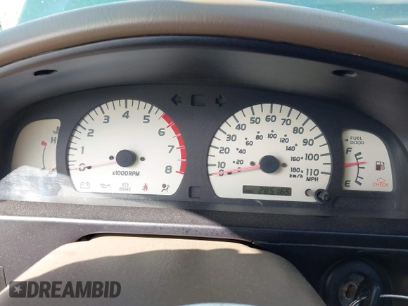 2001 Toyota Tacoma PreRunner with VIN 5TEGN92N91Z746705, listed as a IAAI auction lot 41947911 with 285,165 mi miles and . Bid and sale history available at DreamBid. Image 7.