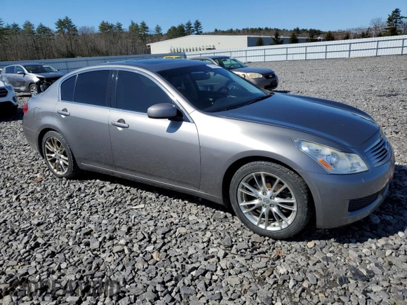 2007 Infiniti G35 Journey with VIN JNKBV61E77M726558, listed as a Copart auction lot 52206864 with 63,670 mi miles and Salvage Title. Bid and sale history available at DreamBid. Image 4.