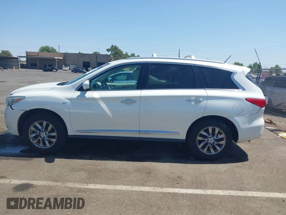 2015 Infiniti QX60 with VIN 5N1AL0MM5FC553545, listed as a IAAI auction lot 42478825 with 95,694 mi miles and . Bid and sale history available at DreamBid. Image 14.